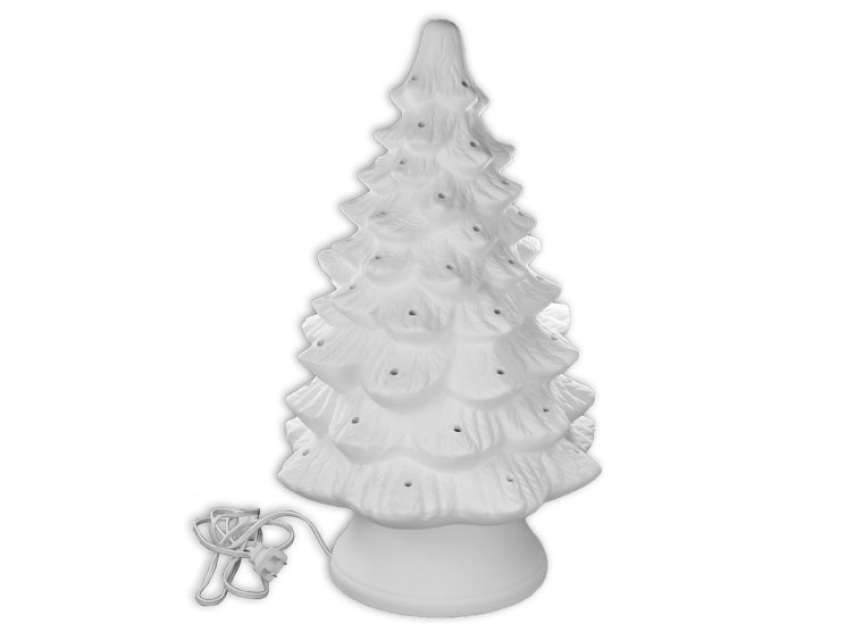 18 inch XXL Ceramic Lighted Christmas Tree